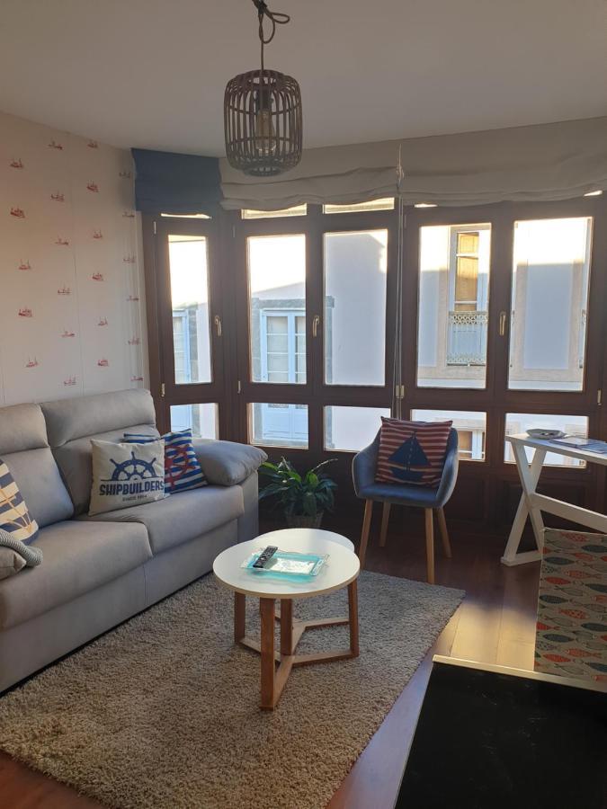 Apartamento Cine Colon 2 Рибадео Экстерьер фото