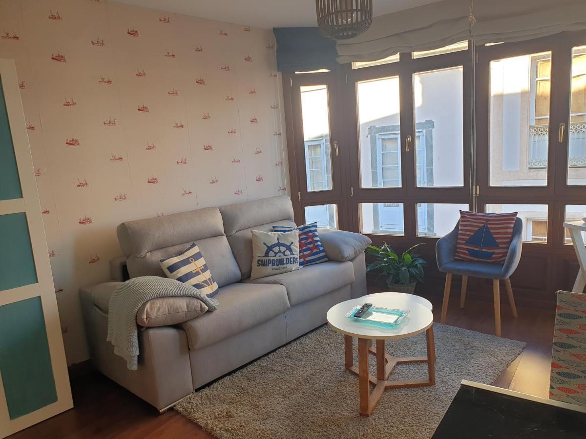 Apartamento Cine Colon 2 Рибадео Экстерьер фото